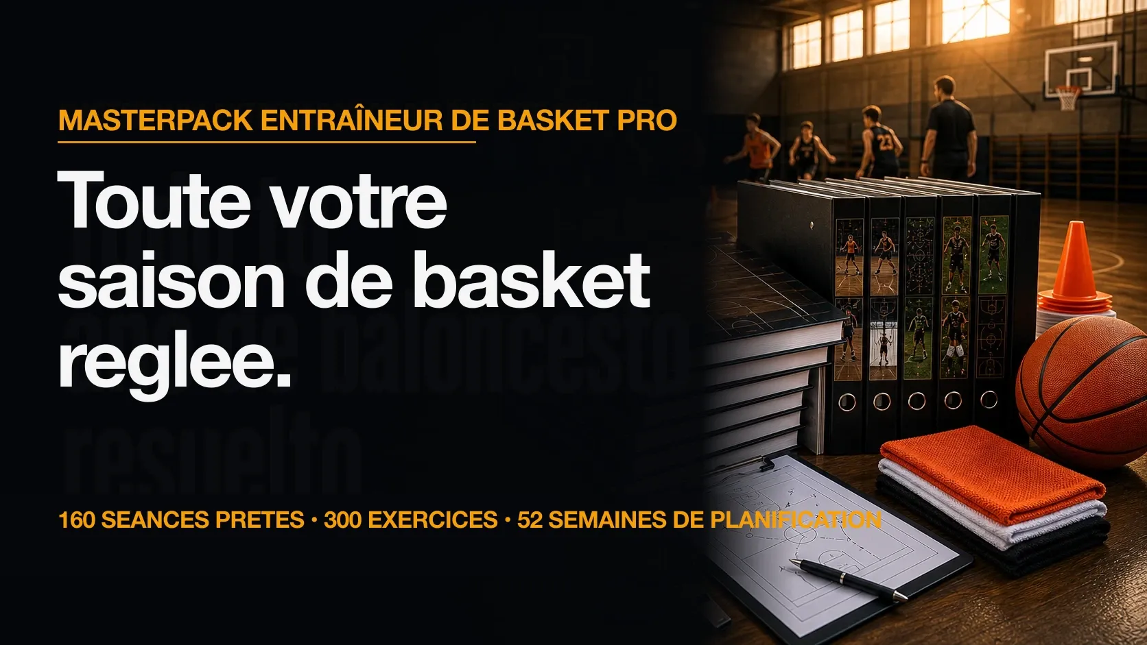 Masterpack Entraîneur de Basket-Ball Pro